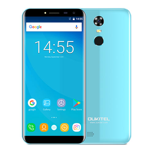 오키텔 C8 듀얼심 16GB 2GB RAM 3G : 스카이 블루