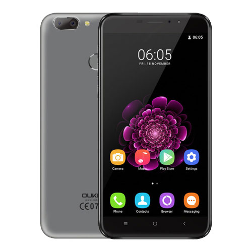 오키텔 U20 플러스 듀얼심 16GB 2GB RAM LTE : 그레이