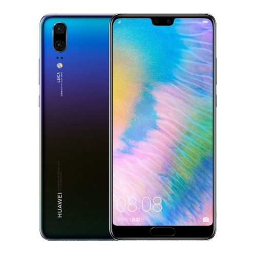 화웨이 P20 듀얼심 128GB 6GB RAM LTE : 트와일라잇 블루