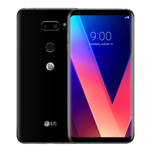 LG V30 플러스 듀얼심 128GB 4GB RAM LTE : 오로라 블랙