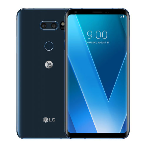 LG V30 플러스 듀얼심 128GB 4GB RAM LTE : 모로칸 블루