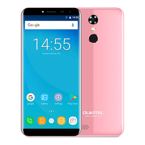 오키텔 C8 듀얼심 16GB 2GB RAM 3G : 로즈 핑크