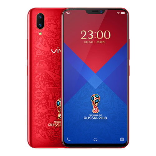 비보 X21 UD FIFA 2018 월드컵 에디션 듀얼심 128GB 6GB RAM LTE : 빅토리 레드