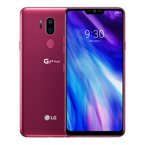 LG G7+ ThinQ 듀얼심 128GB 6GB RAM LTE : 라즈베리 로즈