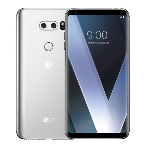 LG V30 플러스 듀얼심 128GB 4GB RAM LTE : 클라우드 실버